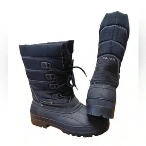 Pajar  Ranger Black Snow Boots Removable Insoles Size 42